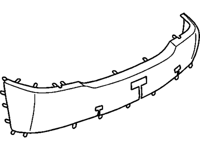 GM 15057596 Cover Assembly, Front Bumper Fascia Opening