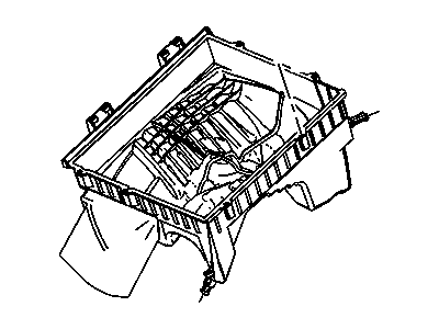 GM 13296372 Housing, Air Cleaner Lower