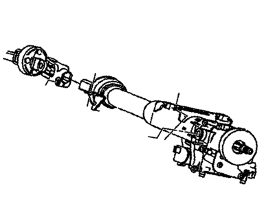 Chevrolet C20 Steering Shaft - 7831570