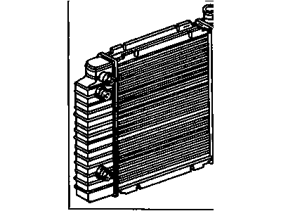 1992 Chevrolet K2500 Radiator - 52478818