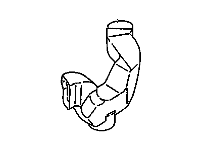 Chevrolet Prizm Air Intake Coupling - 94847919