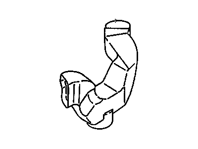 GM 94847919 DUCT, Air Cleaner Intake