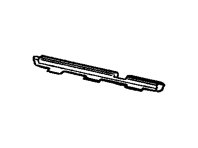 GM 25600026 Sealing Strip, Rear Side Door Window Inner