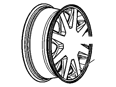 Buick Rainier Spare Wheel - 9594938