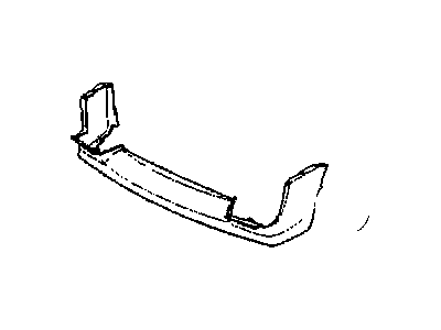 GM 12390722 Panel,Front Bumper Valance