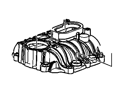 GM 12595827 Manifold, Upper Intake