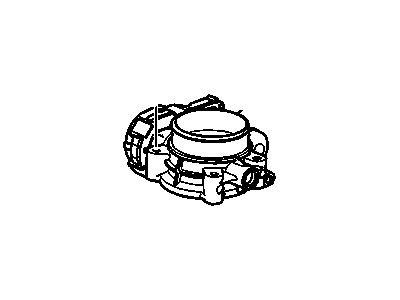 GM 12615503 Throttle Body Assembly (W/ Throttle Actuator)