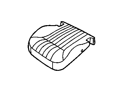 GM 88991448 Cover Asm,Driver Seat Cushion (W/ Heater) *Neutral