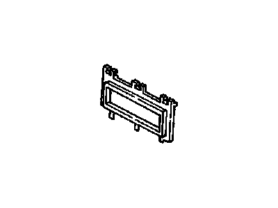 GM 15568255 Cover, Radio Opening