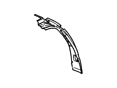 GM 21996698 Panel, Back Body Opening Frame Side Filler Upper