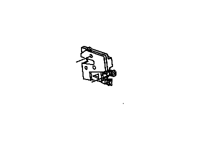 GM 16625932 Module Assembly, Front Side Door Locking System