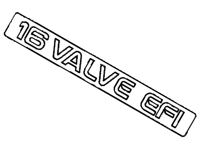 GM 94853561 Label, Emissions, Vehicle Systems, Cautionary And Informative Communications