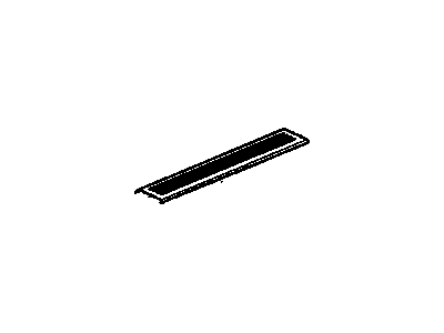 GM 25844290 Plate Assembly, Rear Side Door Sill Trim *Ebony