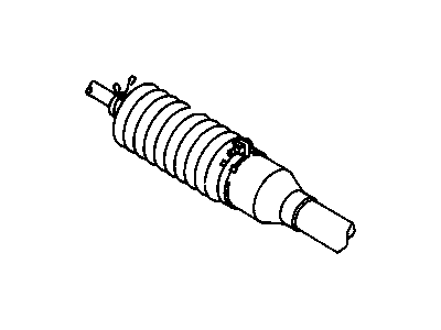 1990 Chevrolet Prizm Rack And Pinion - 94846500