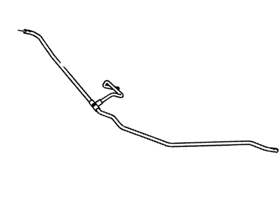 GM 19130184 Radiator Surge Tank Inlet Hose