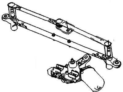 GM 96988331 Module Asm,Windshield Wiper System