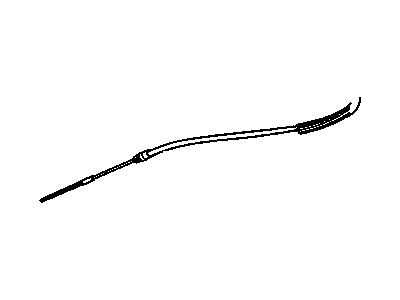 2013 Chevrolet Traverse Parking Brake Cable - 25878572