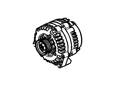 2006 GMC Sierra Alternator - 19353851
