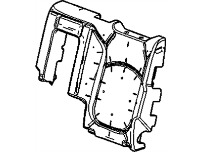 GM 15899726 Pad Assembly, Rear Seat Back Cushion