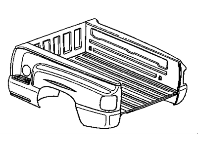 GM 12472826 Box Asm,Pick Up 6 1/2 Ft Stepside