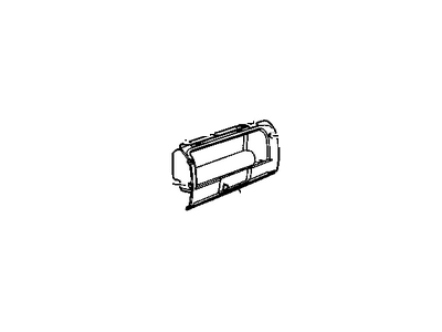 GM 22869097 Compartment Assembly, Instrument Panel Upper (W/ Door) *Vr Dark Cashme