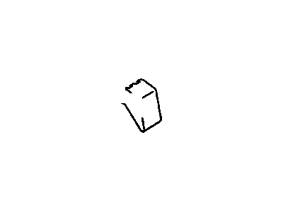 GM 91175165 Cover,Rear Seat Hinge Support