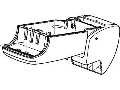 GM 88995418 Armrest Asm,Front Seat *Cashmere