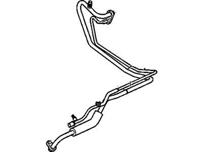 GM 15258004 Tube Assembly, A/C Evaporator Thermal Expansion Valve