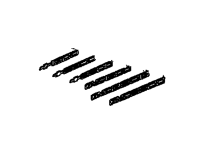 GM 15551240 Plate Assembly, Front Side Door Name