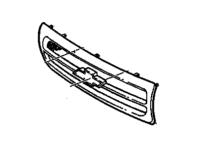 GM 10269613 Grille,Front