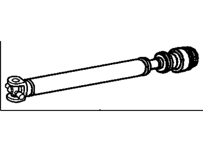 GM 25833035 Front Axle Propeller Shaft Assembly