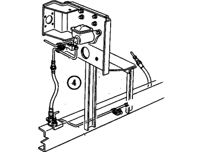 GM 15618248 Steel Tubing 0.25"Inside Diameter (6.35Mm) X 25' Roll
