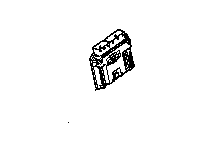 GM 12623327 Engine Control Module Assembly (E77 Service No, Start )