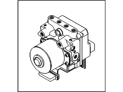 GM 96534909 Abs Control Module, Electronic Brake Control Module Assembly