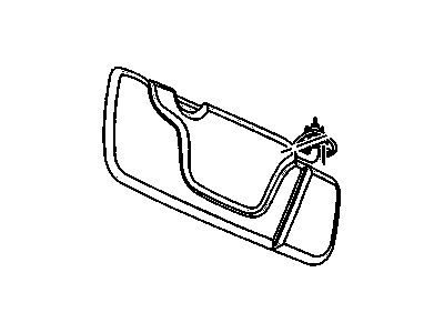 GM 15119429 Sunshade Asm *Shale