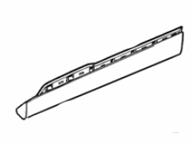 2022 Cadillac XT6 Door Moldings - 84825344