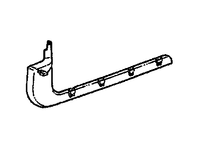 GM 22590404 Retainer Assembly, Front Side Door Opening Floor Carpet *Neutral Medium