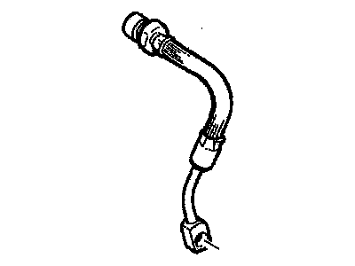 GM 92056482 Hose,Rear Brake