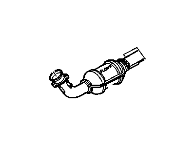 GM 19418928 CONVERTER ASM,3WAY CTLTC (W/EXH MANIF PIPE)"KIT"