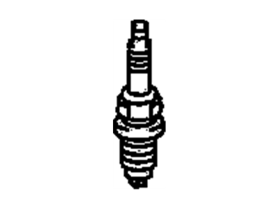 2010 Pontiac Vibe Spark Plug - 19185432