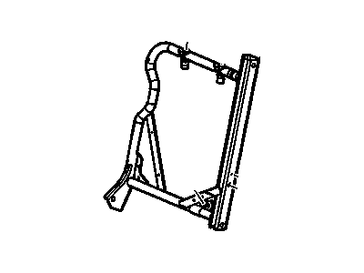 GM 88978387 Frame,Driver Seat Back Cushion