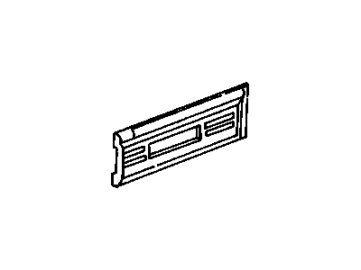 GM 20504408 Molding Kit,Front Fender Front