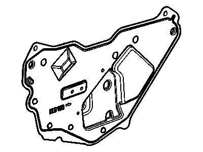GM 25758248 Deflector Assembly, Front Side Door Water