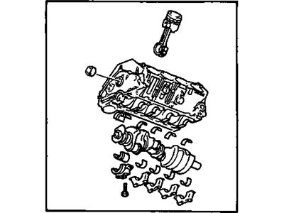 GM 10181308 Engine Assembly, Partial(7.4 Liter)