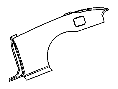 GM 19120655 Panel Asm,Quarter Outer (RH)