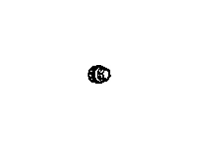 GM 9594433 Wheel Nut Cap *Dark Argent (Hexagon H*Dark Argent