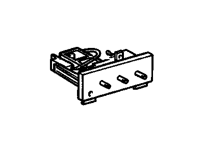 GM 16192891 Heater & Air Conditioner Control Assembly