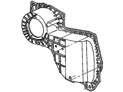 GM 52474409 Case Asm,Blower & Air Inlet