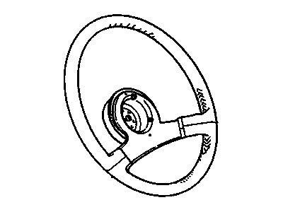 1986 Oldsmobile Calais Steering Wheel - 17981356