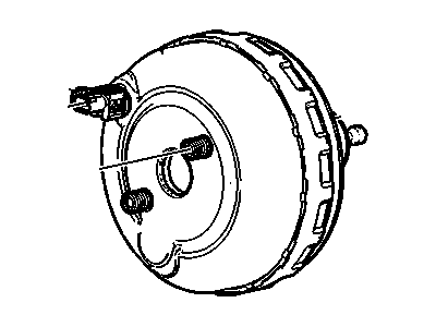 GM 20819285 Power Brake Booster ASSEMBLY (Vacuum) (Service)